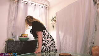 האָמעסטשאָאָלינג סטעפּמאָם לערנט סטעפּסאַן וועגן ווי צו האָבן געשלעכט