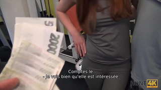 HUNT4K. ਪੈਸੇ ਲਈ, ਇੱਕ ਆਦਮੀ ਨੂੰ ਸਹਾਇਕ ਹੈ, ਇੱਕ ਤਜਰਬੇਕਾਰ ਸ਼ਿਕਾਰੀ ਕਰਨ ਲਈ ਚੁਦਾਈ GF