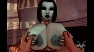 Titty fuck Soria ak Kom nan Bouch Li