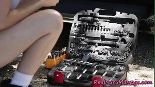 Çarptım masöz gerizekalı