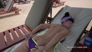 Mi transparent bikini