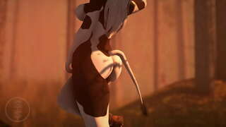 Голема titted крава ебе симпатична срни