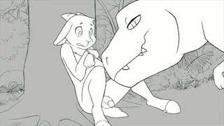 Dê bị hút bởi loài khủng long