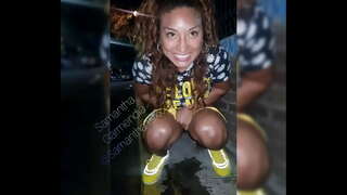 ���ੈਮ garmendia ਕੀਤੀ ਹੈ pee-pee ਗਲੀ ਵਿਚ