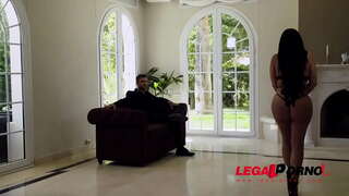 קורווי לאַטינאַ דינסט קעשאַ אָרטעגאַ לעץ באַלעבאָס קלאַפּ איר גרויס טיץ און לאָך ראָזעווע GP848